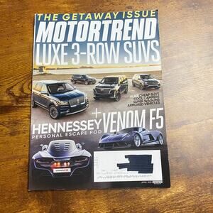 Motor Trend Magazine 2021 April